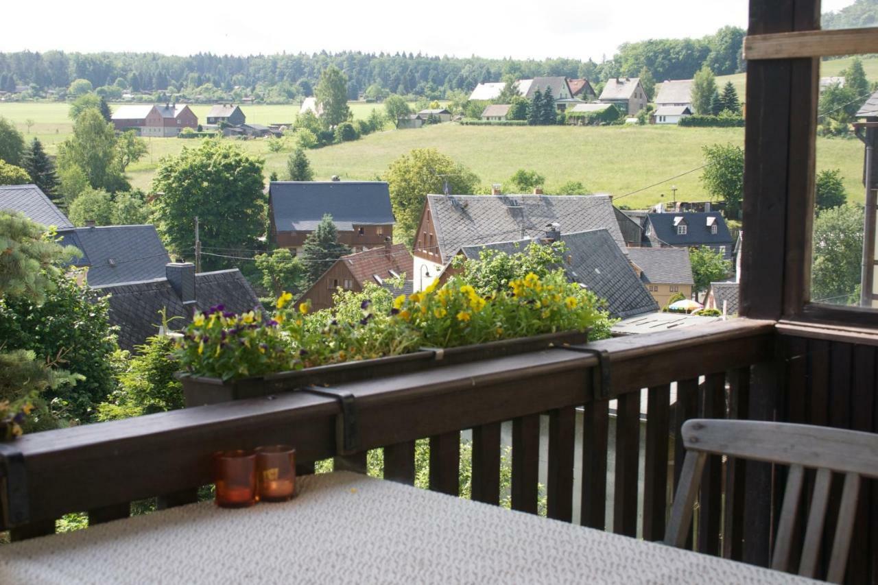 Ferienhof Hering Hinterhermsdorf Eksteriør bilde